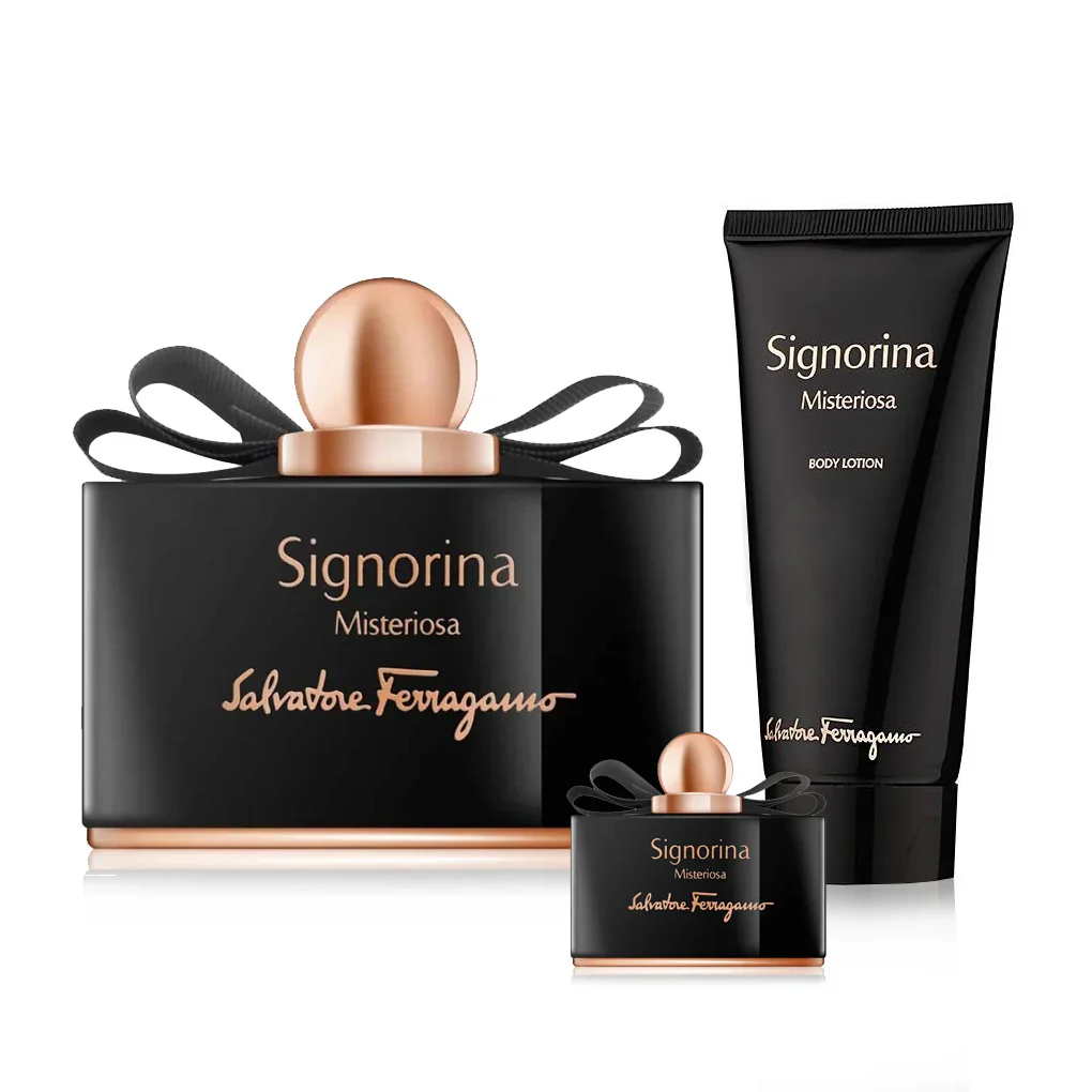 Salvatore Ferragamo Signorina Eau De Parfum for Women 3Pcs Gift Set
