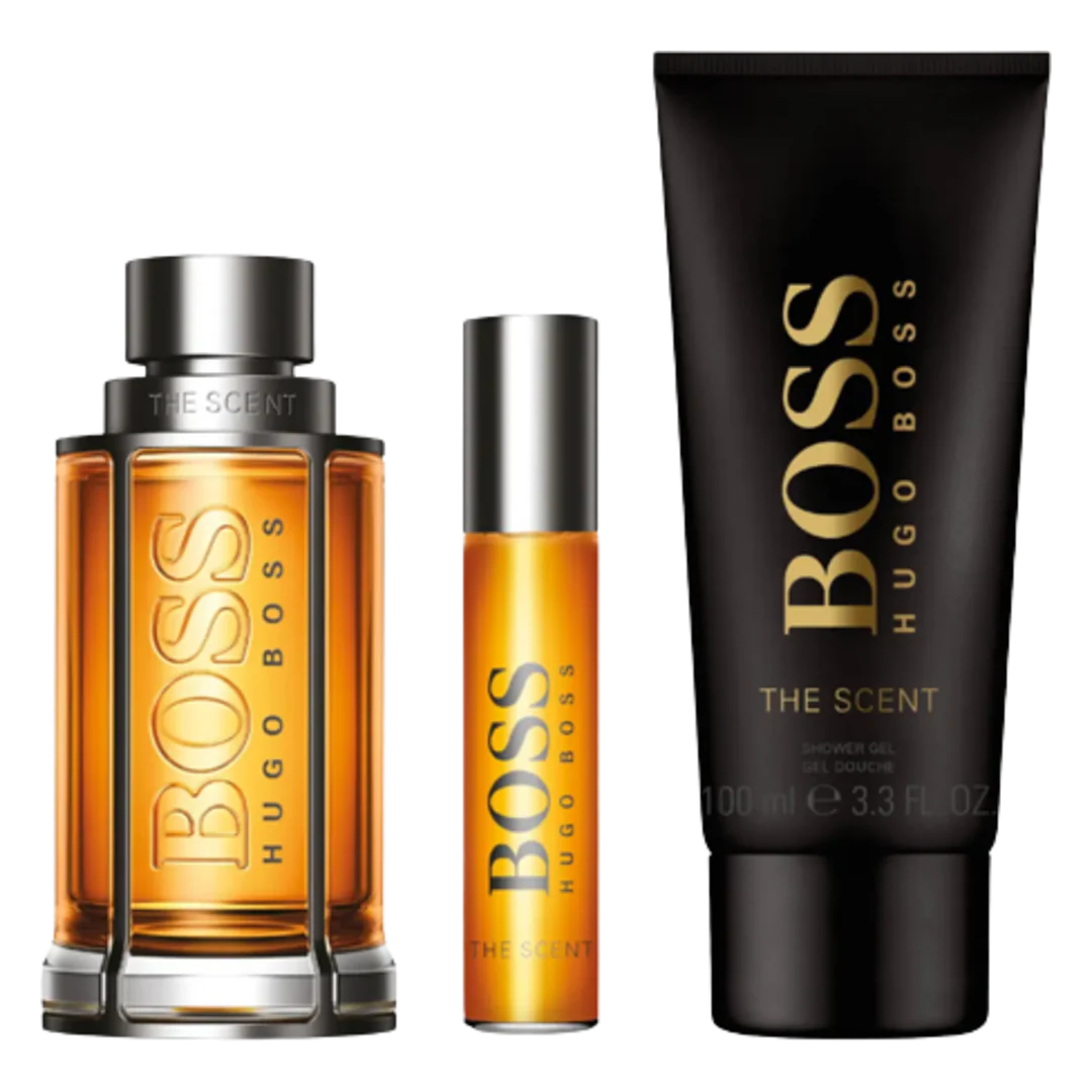 Hugo Boss The Scent Gift Set Eau de Toilette For Men 100ML & 10ML WIth Shower Gel 100ML